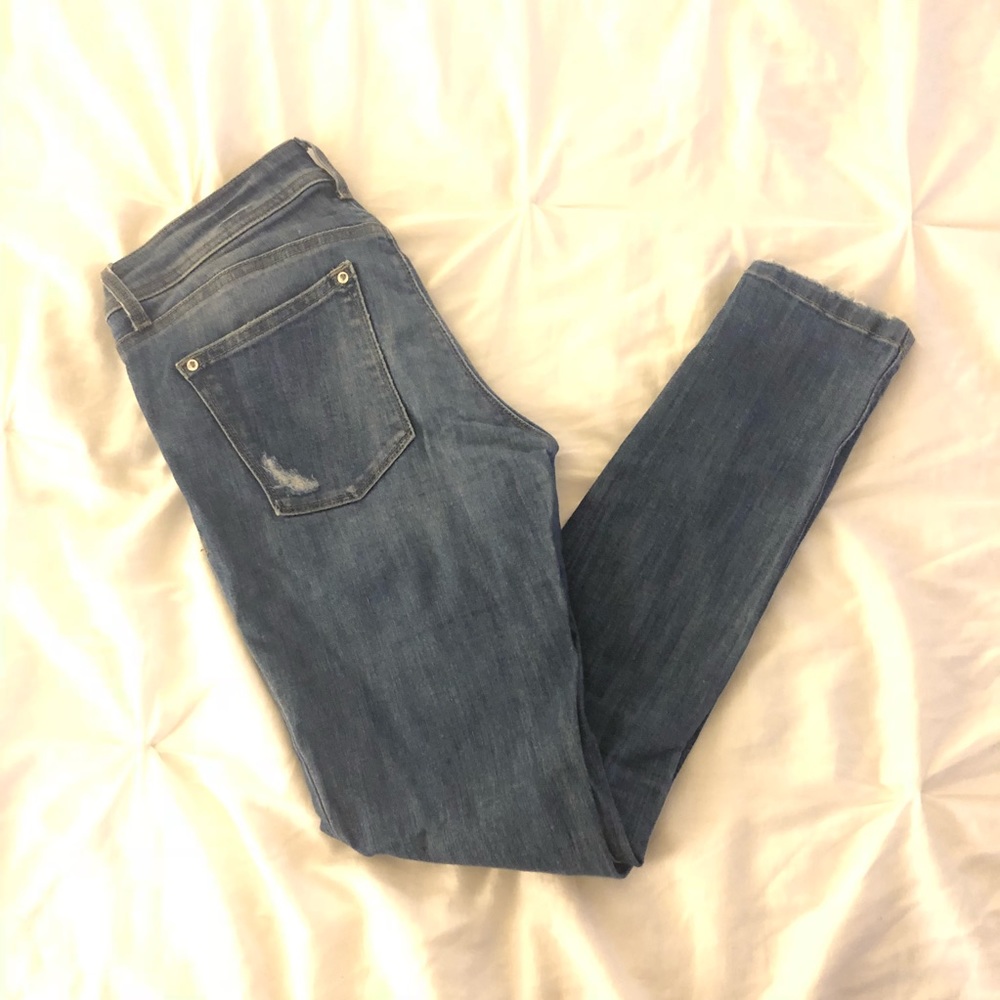 DL1961 Distressed Skinny Jeans
